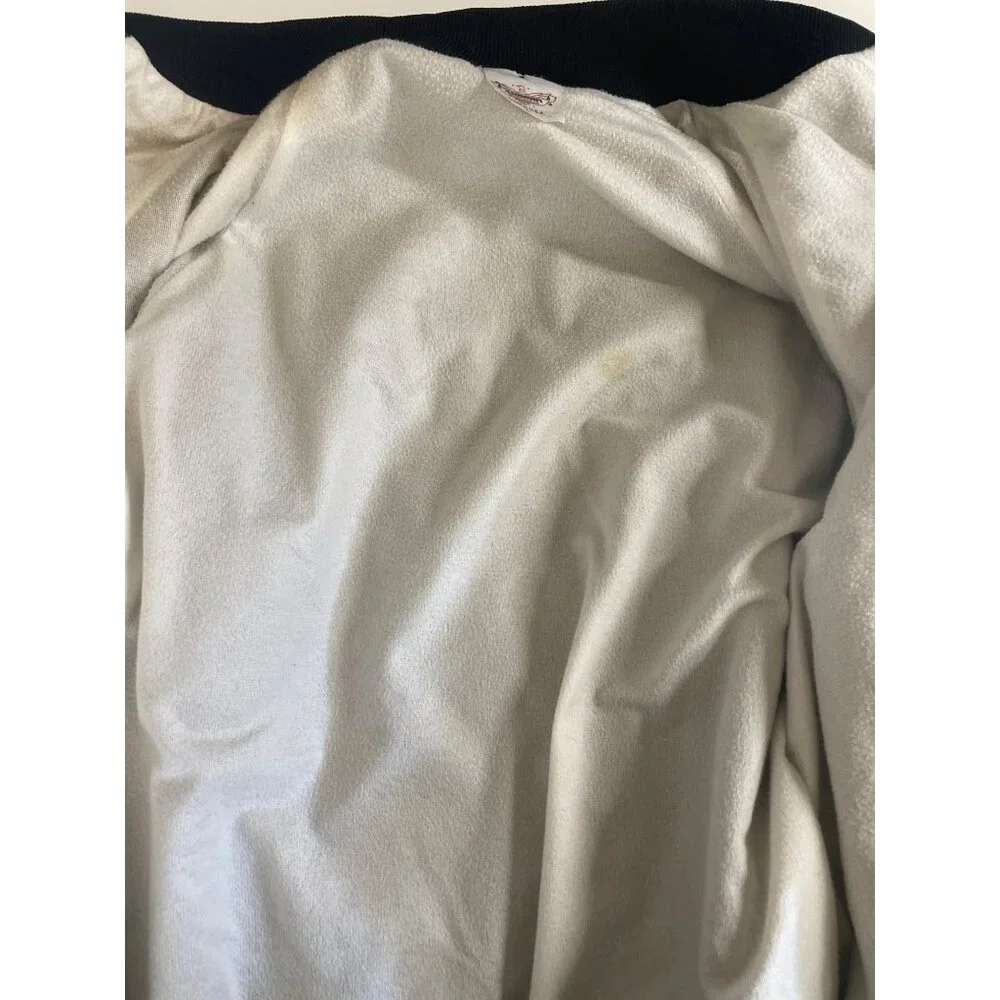 Highlander Antioch Vintage Satin Jacket Black Embroidered Lettering Mens Large - Picture 10 of 12